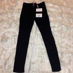 NWT Girls skinny jeans size 14 black